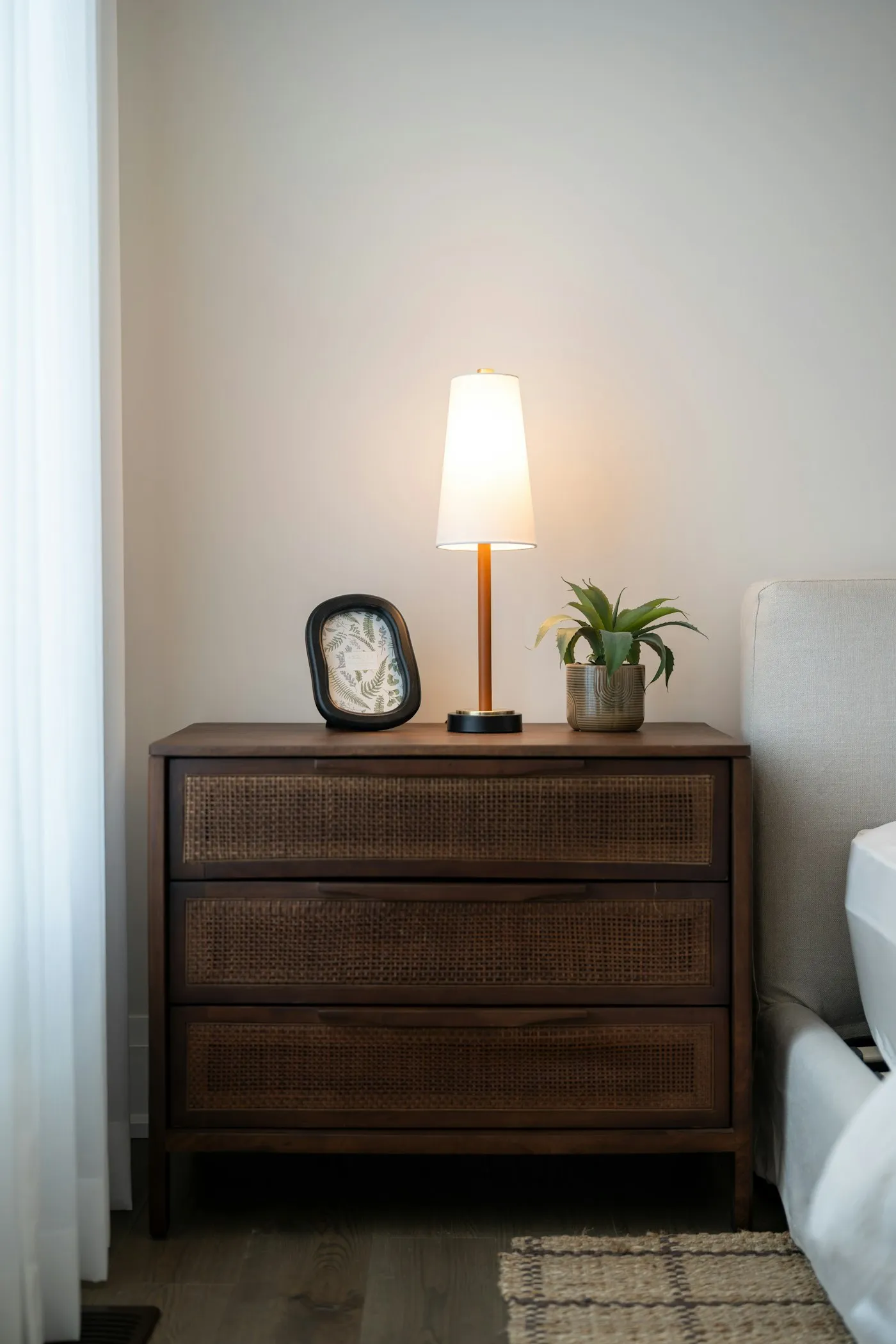 Belgravia Chest of Drawers styled in a room