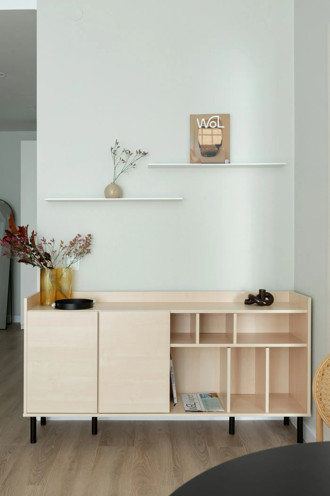 Opal Sideboard styled in a room